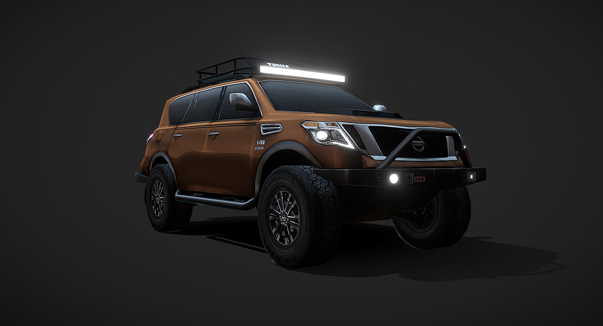 3D nissan armada model - TurboSquid 1421770