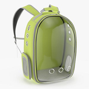 Pet Carrier Backpack Dressed Yellow