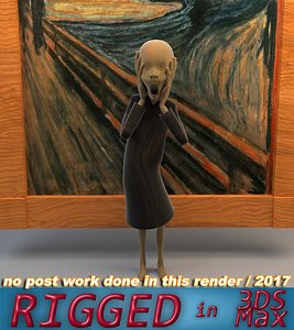 Scream from Edvard Munch