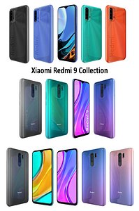 3D xiaomi redmi 9 collections