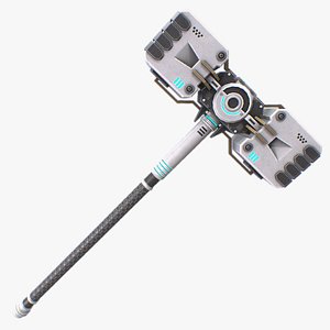 Scifi hammer 3D