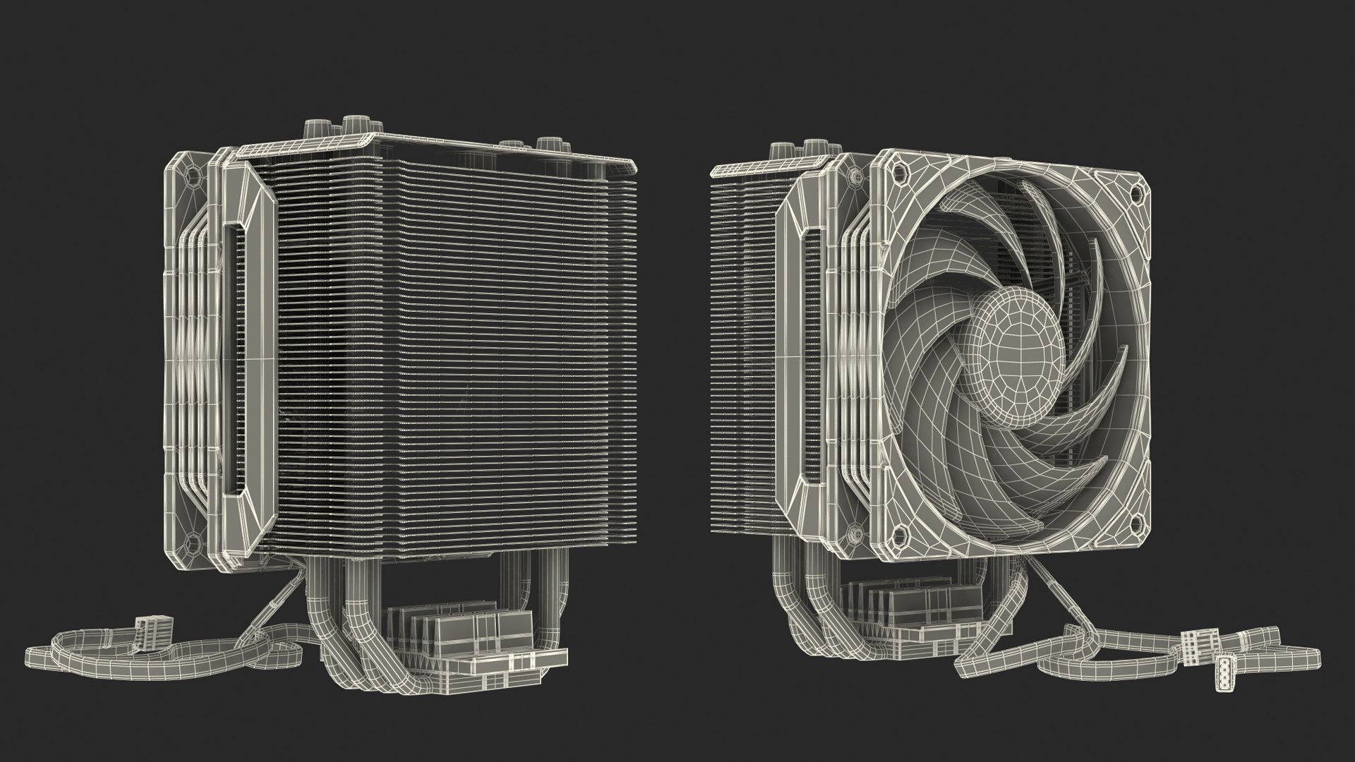 Computer fans model - TurboSquid 1529567