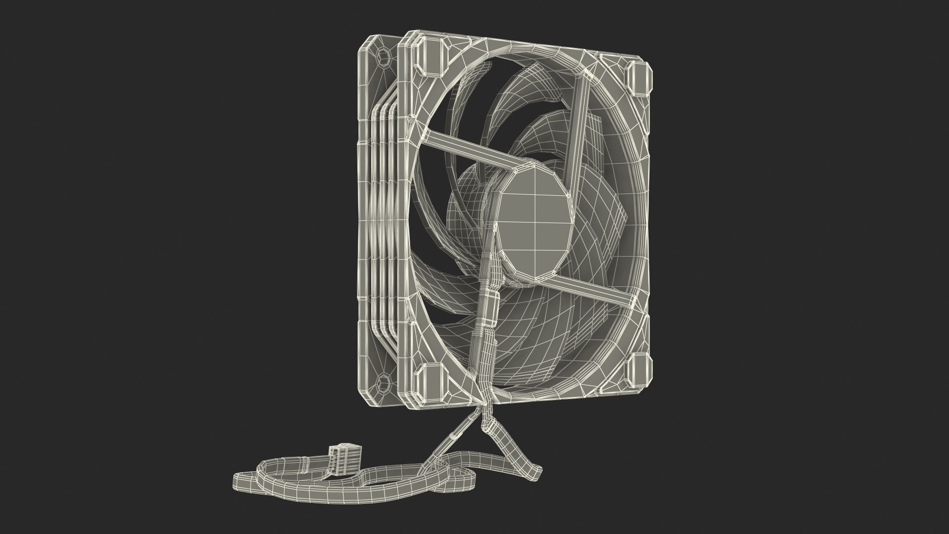 Computer fans model - TurboSquid 1529567