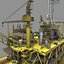 3D real time offshore deepwater model