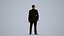 Basics0729 - A set containing 5 models of male and female adults standing in business attire in offi