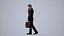 Basics0729 - A set containing 5 models of male and female adults standing in business attire in offi