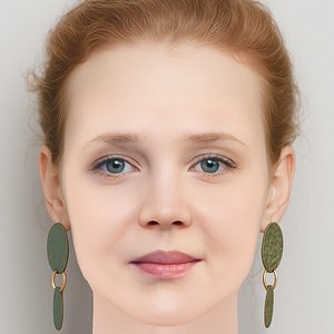 Isolda Dychauk Head - No Hair - Low poly head for game