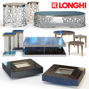 3d fratelli longhi coffee tables