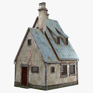 3D Old house 01