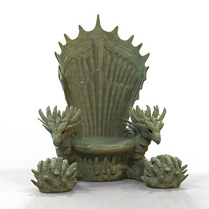 dragon throne obj