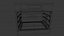 Horno de pared individual empotrable - Electrodoméstico modular 4K PBR