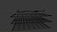 Horno de pared individual empotrable - Electrodoméstico modular 4K PBR