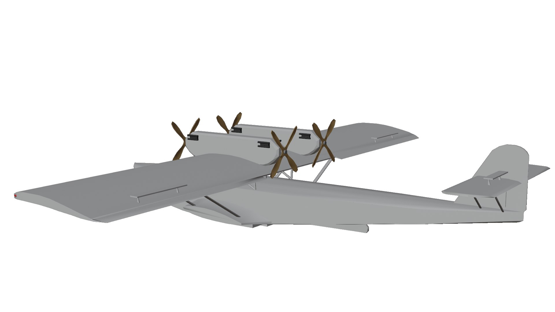 Super Wal Dornier Do R4 3D Model - TurboSquid 2333101