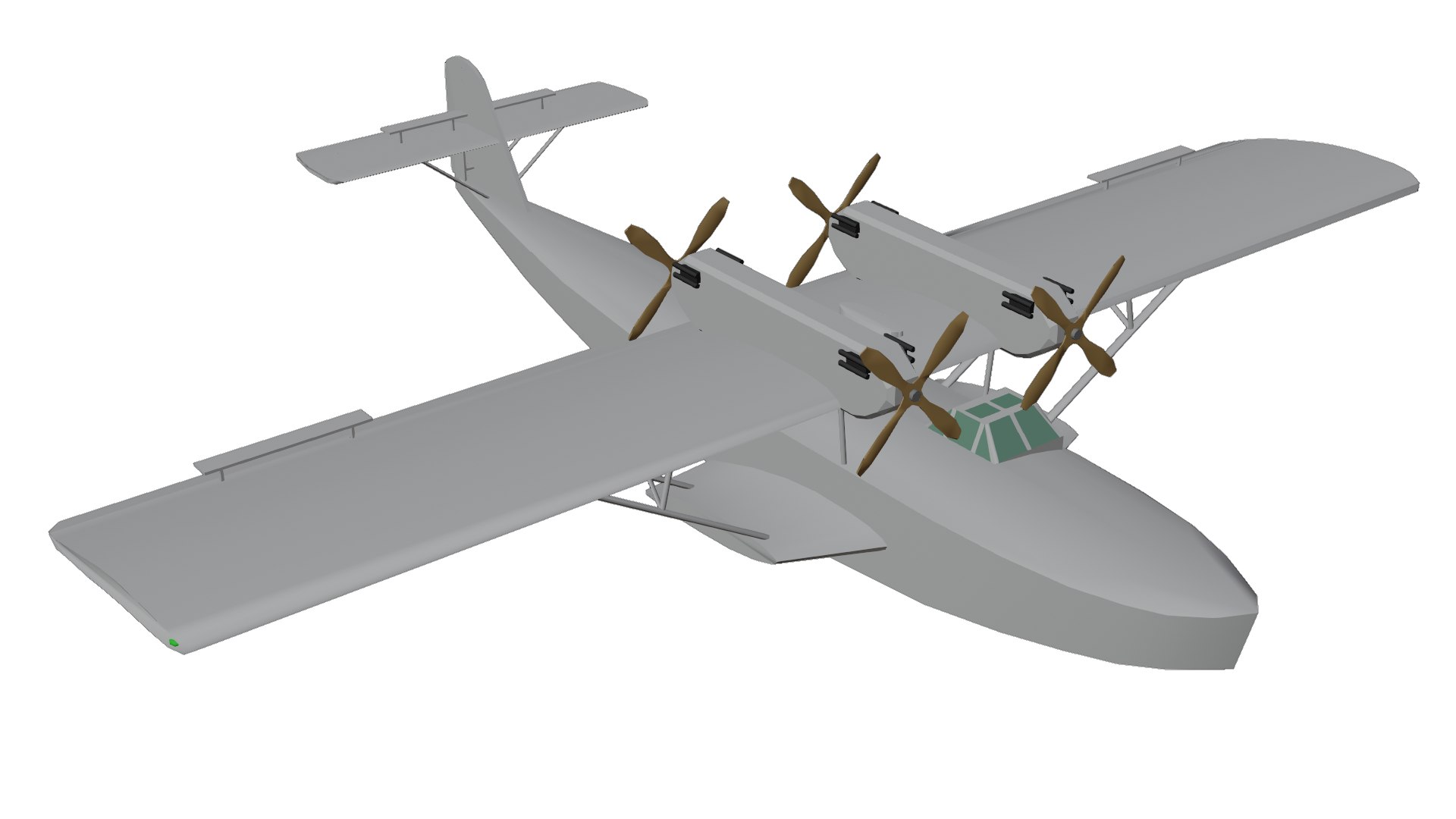 Super Wal Dornier Do R4 3D Model - TurboSquid 2333101