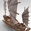 3D renaissance ships model