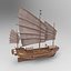 3D renaissance ships model
