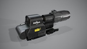 3D collimator holographic weapon sight
