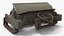 Heavy Rotary Mine Clearance Unit with Visible Wear Military Green Used