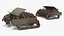 Heavy Rotary Mine Clearance Unit with Visible Wear Military Green Used
