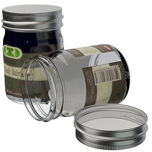 Glass Bottle with Balsam