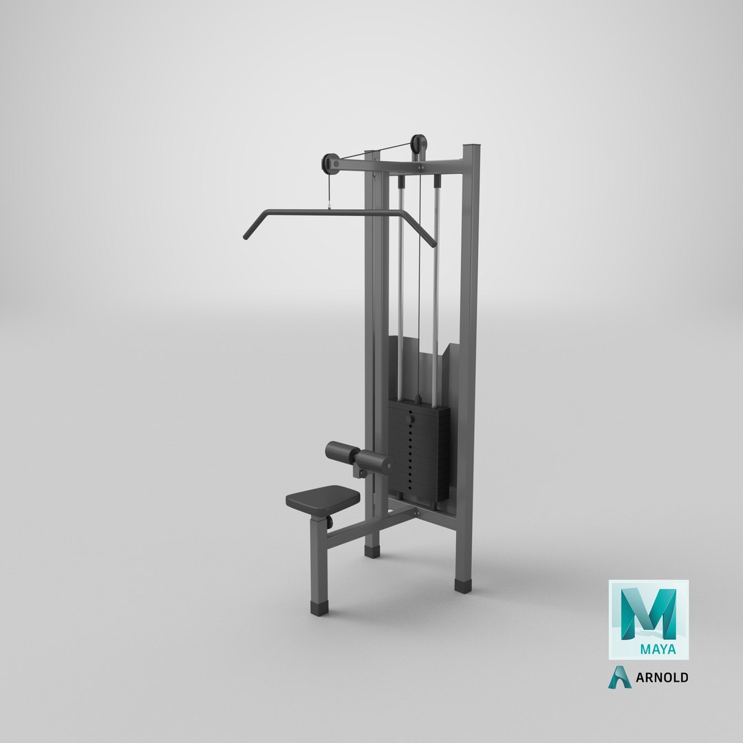 Pull Down Gym Machine 3D model https://p.turbosquid.com/ts-thumb/su/2wADiV/Mo/stemcell_maya_arnold_render/png/1688807503/1920x1080/fit_q87/34d39a482ff1eac2f61dc493a3df5ea6f0653dda/stemcell_maya_arnold_render.jpg