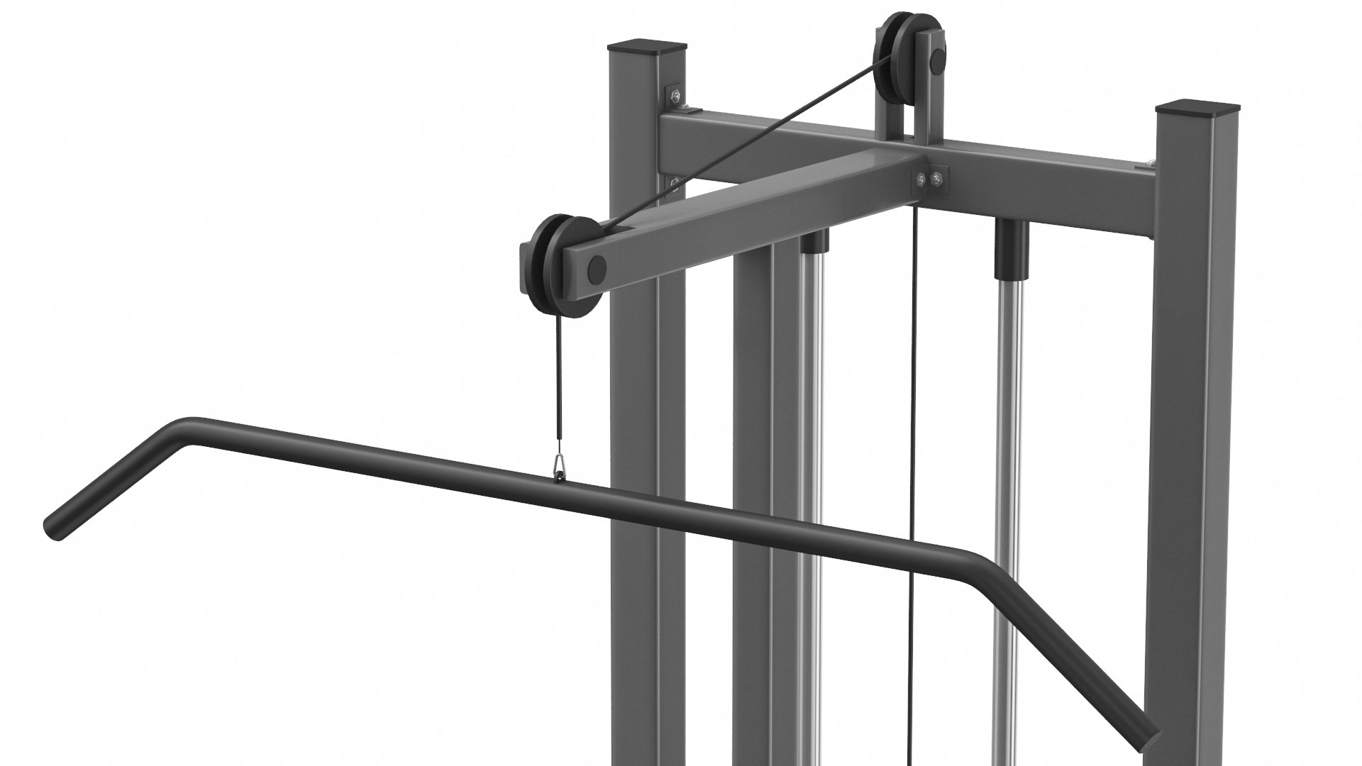 Pull Down Gym Machine 3D Model - TurboSquid 2093449