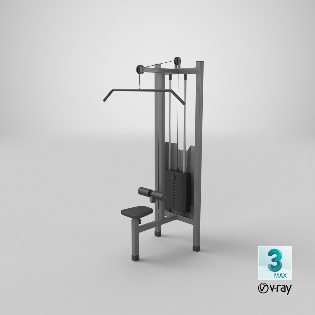 Pull Down Gym Machine 3D model https://p.turbosquid.com/ts-thumb/su/2wADiV/ge/stemcell_max_vray_render/png/1688807504/1920x1080/fit_q87/e50d6c0af6923d2f9ae01310d935e6874b8d37da/stemcell_max_vray_render.jpg