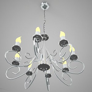 chandelier 3d model