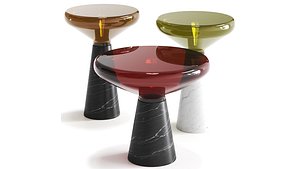 3D Blow 1377 Side tables by DRAENERT