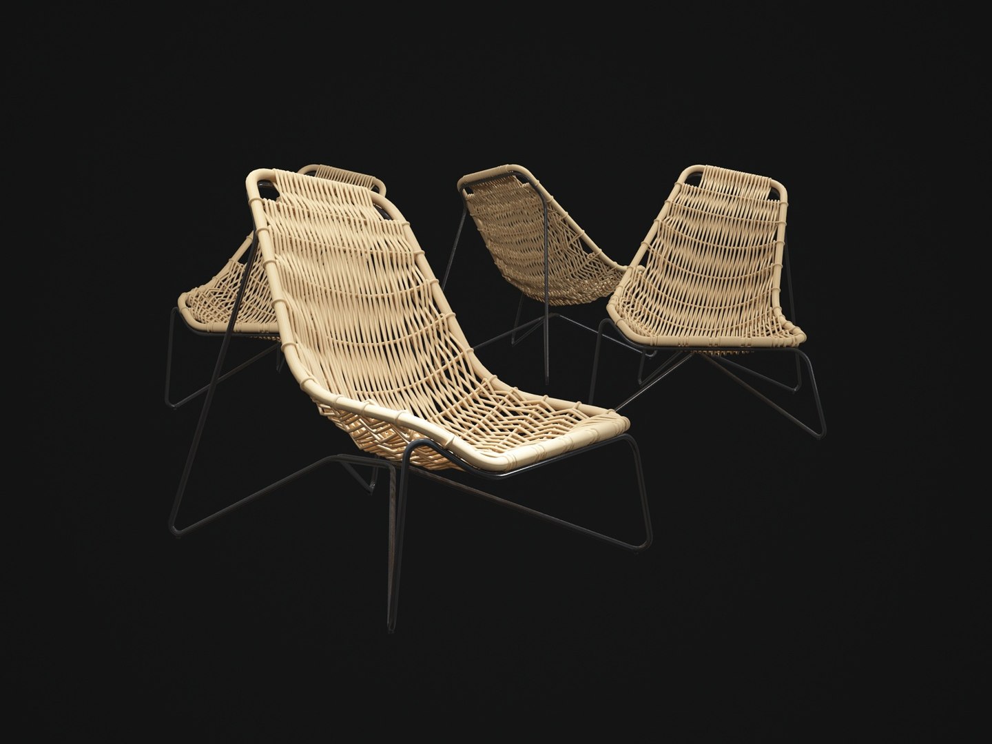 tina-rattan-chair-by-expormim 3d model
