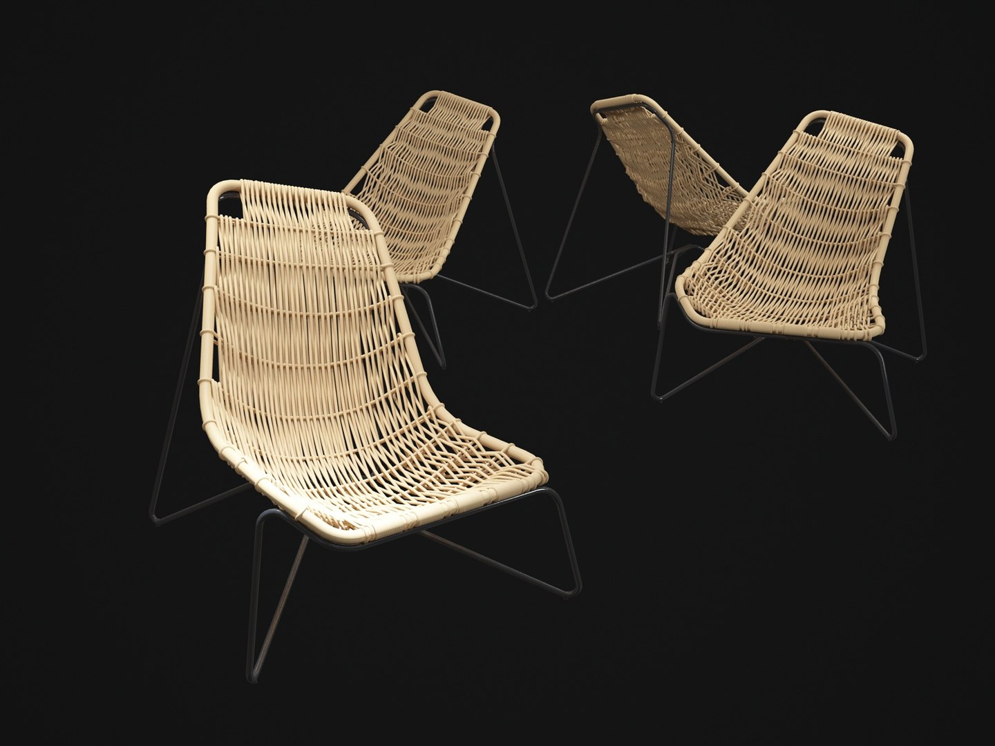 tina-rattan-chair-by-expormim 3d model