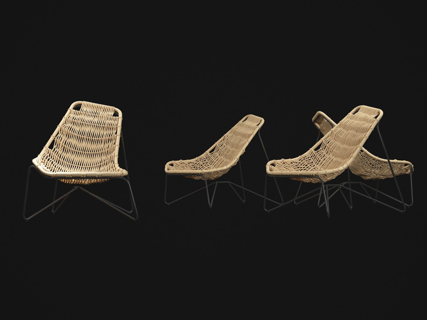 tina-rattan-chair-by-expormim 3d model