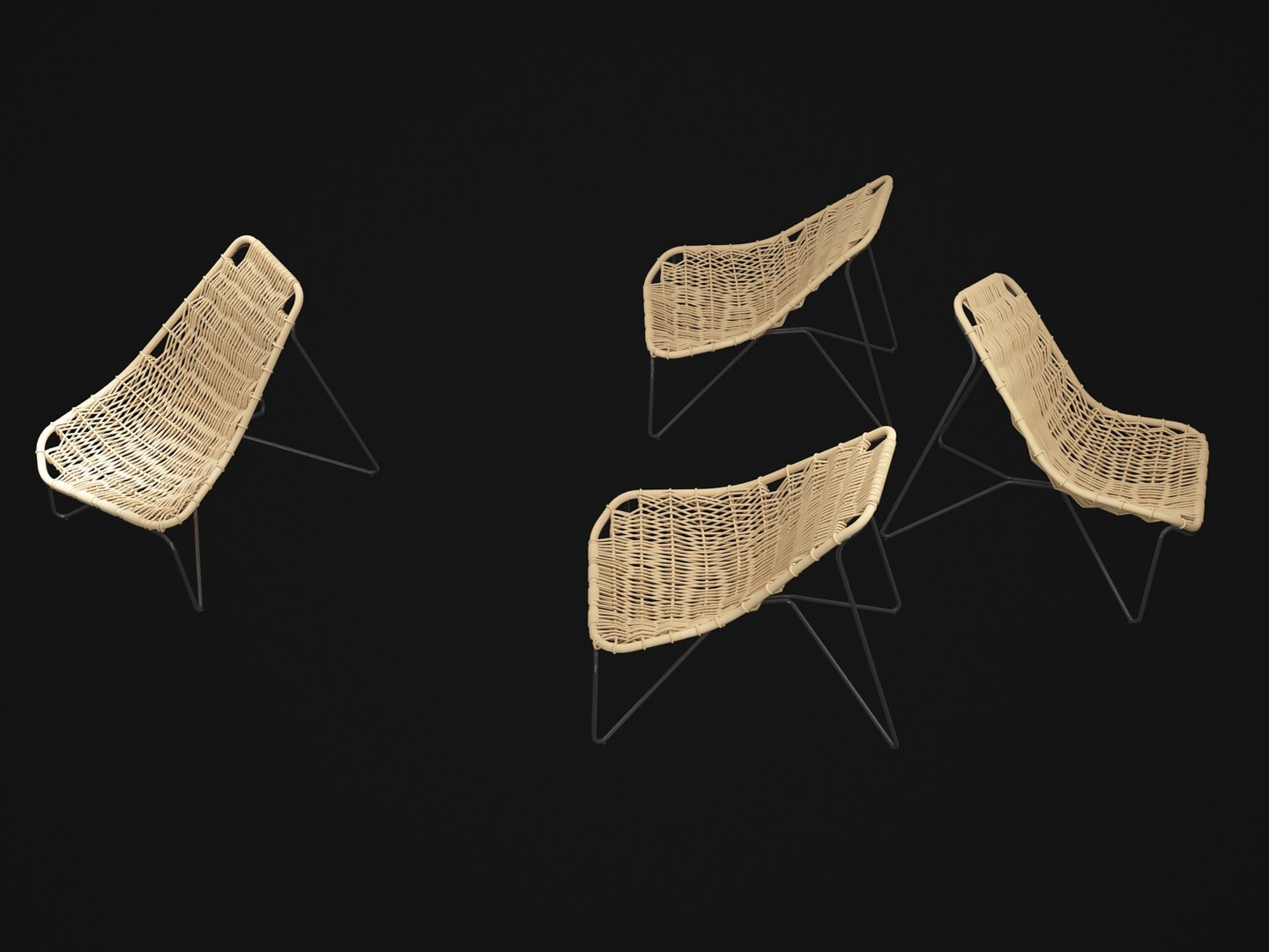 tina-rattan-chair-by-expormim 3d model