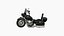 Moto Cartoon B02 Negra - Diseño de vehículo personalizado