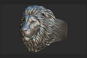 lion ring model