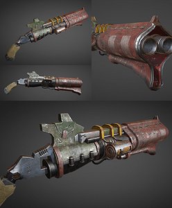 shotgun 3d model