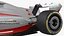 3D Formula 1 2022 White Livery Rigged