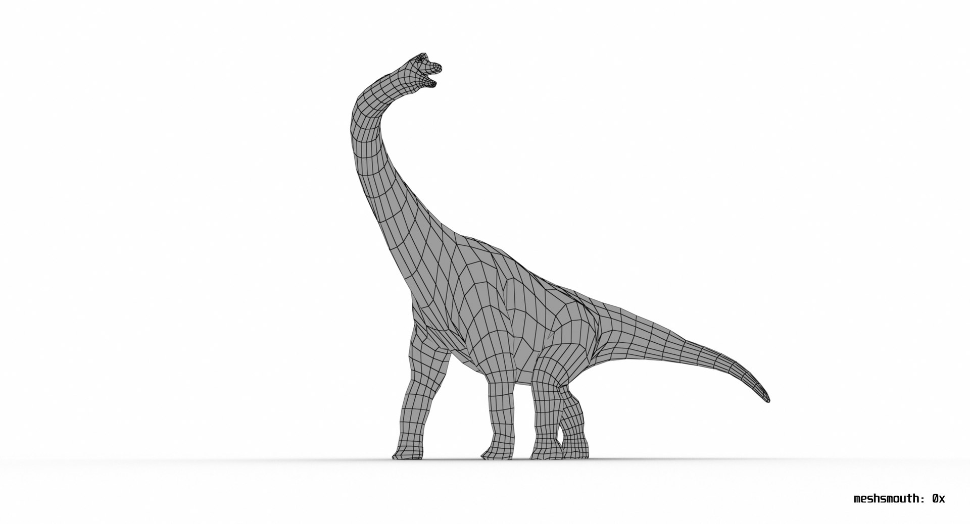 Brachiosaurus Dinosaur Animate 3D Model - TurboSquid 1392853