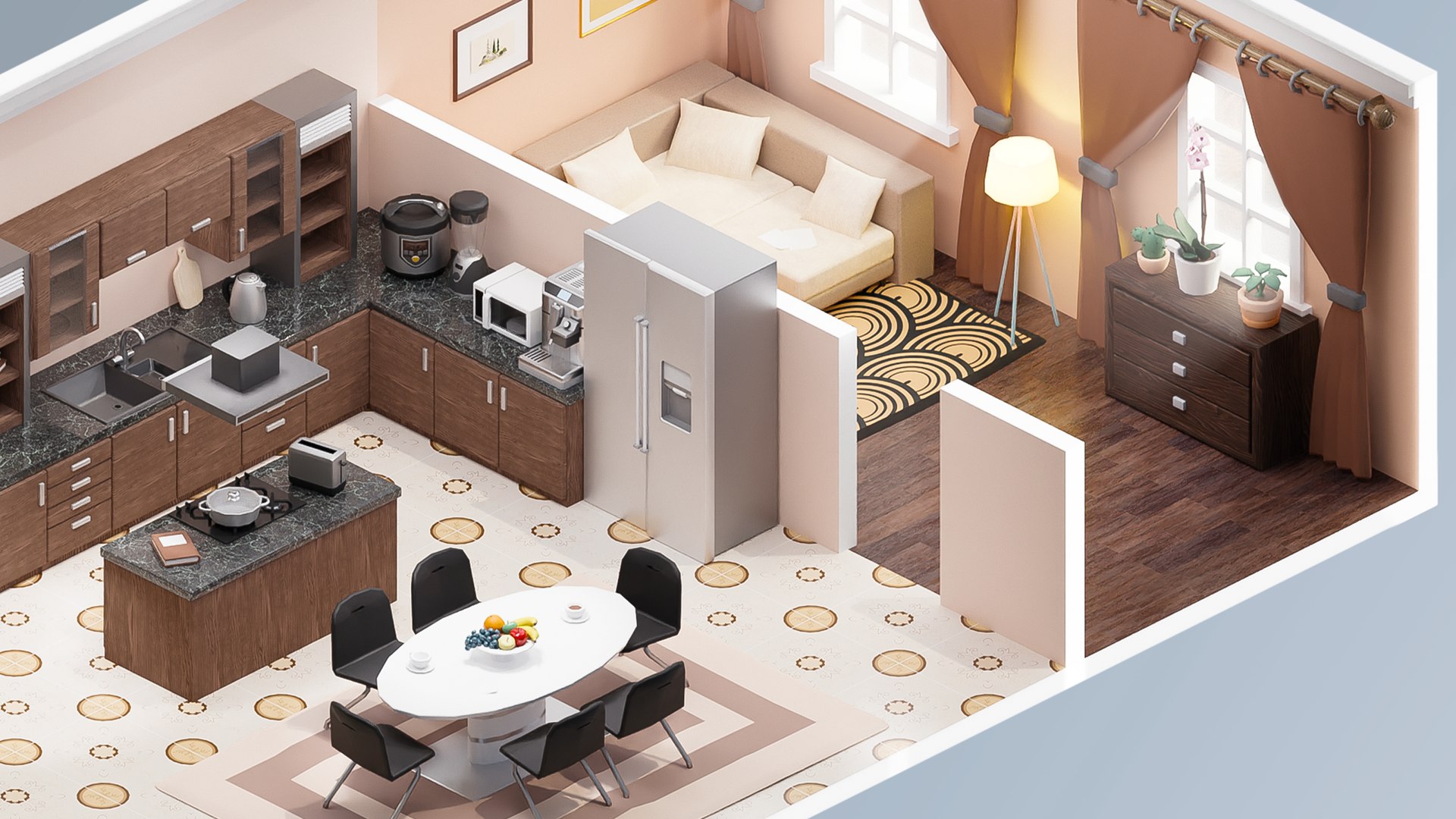 Room 58 3D Model - TurboSquid 2152208