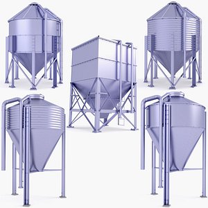 Silos v11 3D model