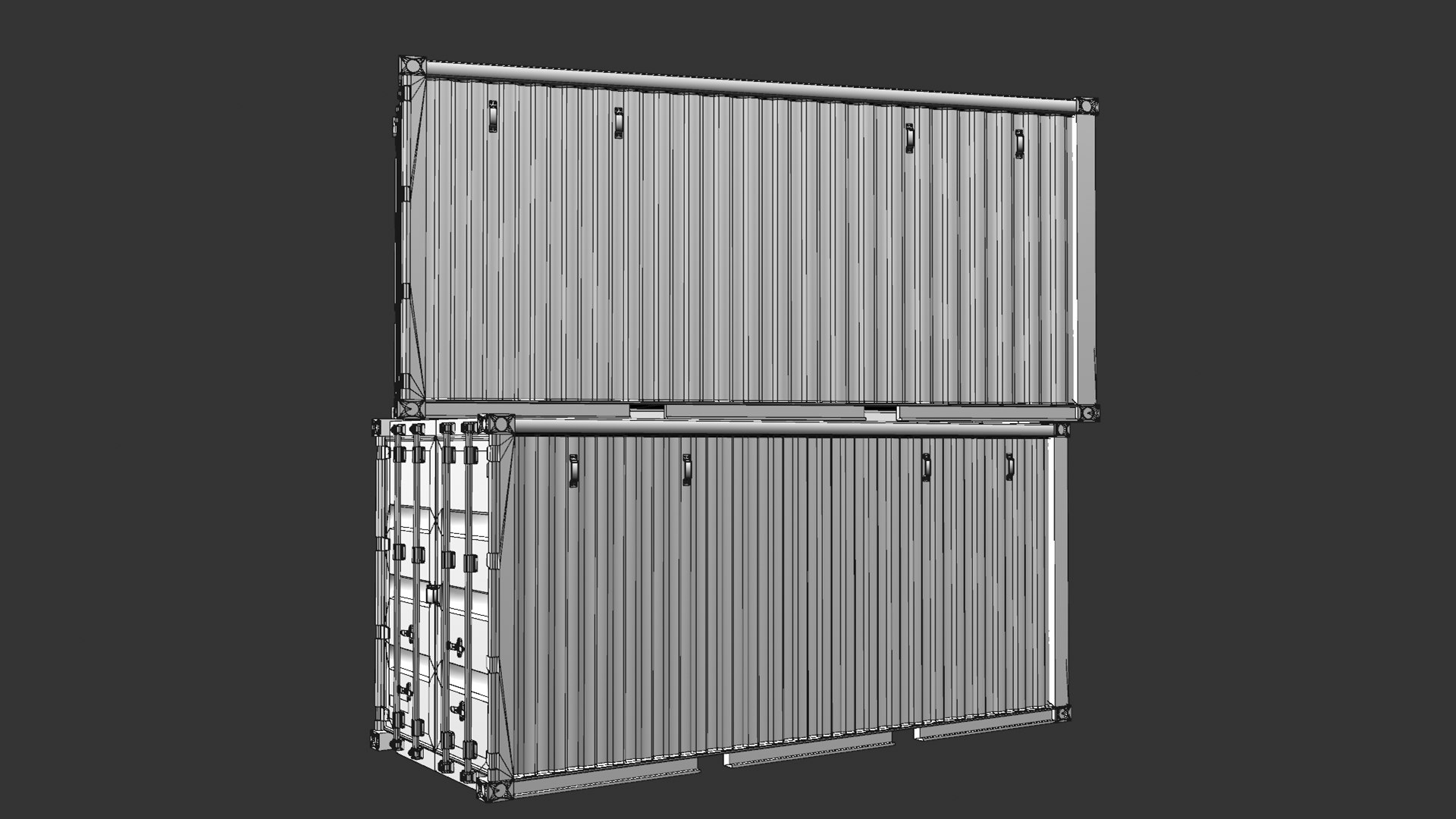 Containers 3D Model - TurboSquid 2384966