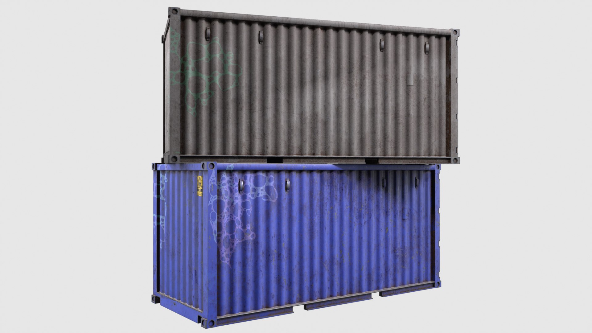 Containers 3D Model - TurboSquid 2384966