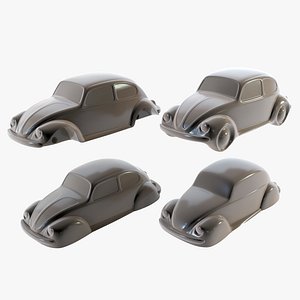 Volkswagen Beetle - Smooth Model 3D model