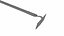 3D shovel rake hoe model