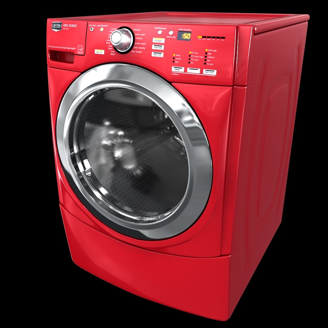 3d Washing Machine Washer Model