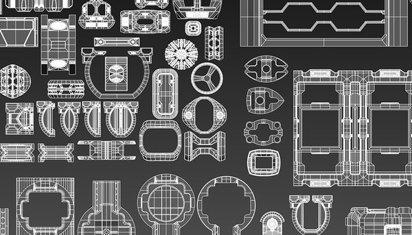 Elements kit bashing 3D model - TurboSquid 1165886