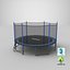 Zupapa 15ft Round Trampoline