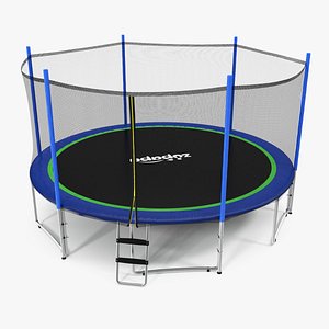 zupapa 15ft trampoline 3D