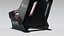 RECARO Podium Black-Red Racing Seat 3D model