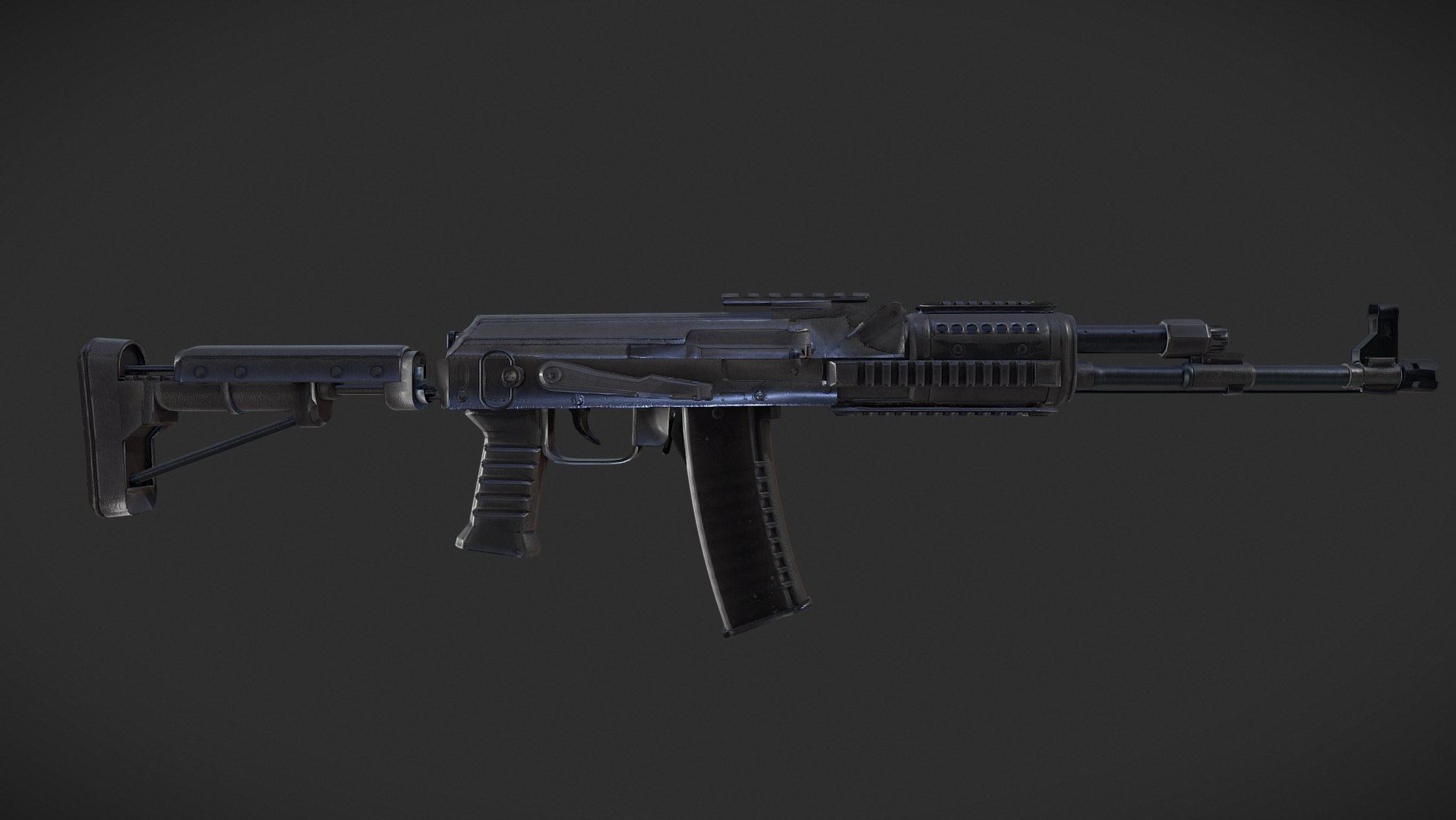 3d Model Combination Ak-337 Aks Modularity